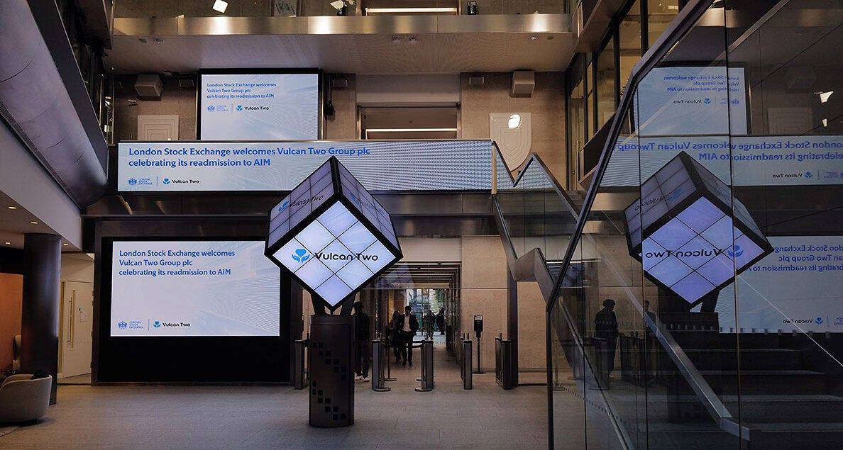 Vulcan Two Group PLC successful IPO on AIM Market